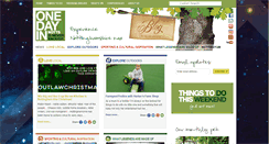 Desktop Screenshot of news.experiencenottinghamshire.com